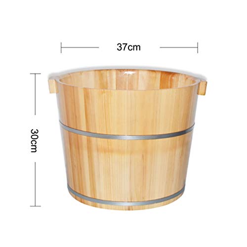 Spa de pies de madera sólido para adultos miniatura 5