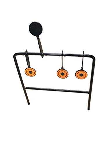 Silfrae Shooting Target Resetting Airgun Target Spinning Airgun Target Three Size Target Set (4 Target, 10 * 12Inch) #TOP3