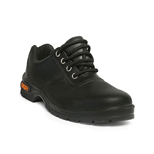 Tiger Ashi Hardware Black LOREX Men’s Safety Shoes – 7 UK