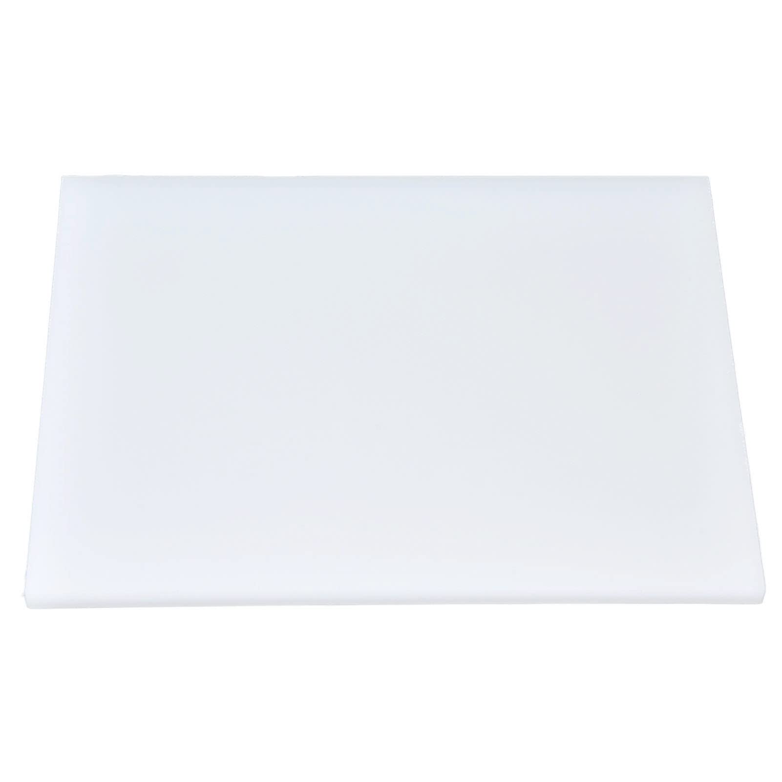 Leather Punch Pad, Leather Craft Punching Hammer Pad White Plastic Cutting Stamping Protection Board For Working Working Board Mat For DIY (140 * 120 * 15mm)
