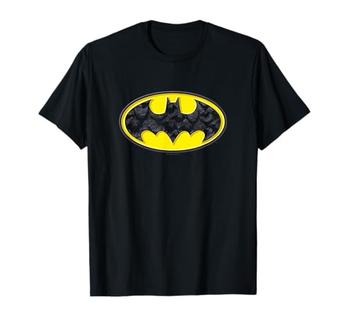Batman Bats in Logo Camiseta