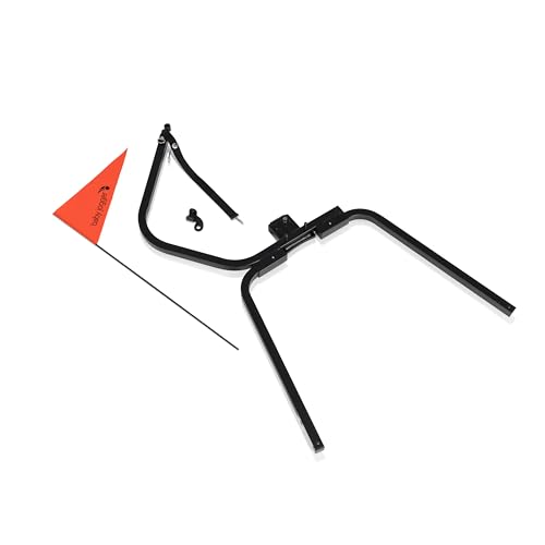 Baby Jogger Bike Trailer Conversion Kit - Compatible with City Prix Jogging Stroller, Includes Trailer Hitch, Coupler, and Visibility Flag