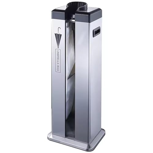 Machine parapluie humide distributeur acier inoxydable et 100 sacs