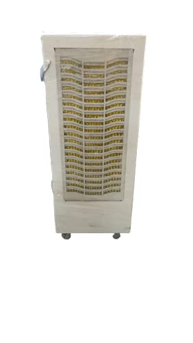 SEEMA Inverter Compatible 3-Speed 85L Tower Air Cooler with Honeycomb Pads