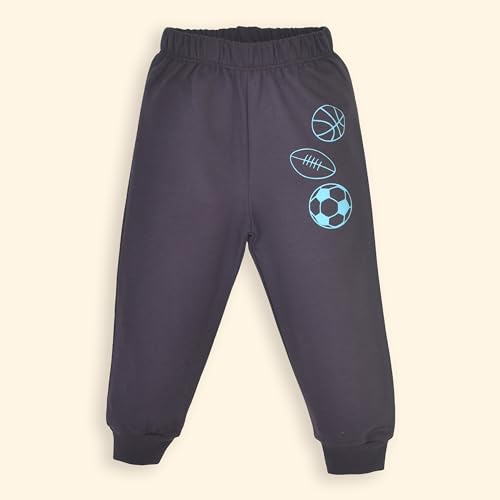 Image of LuvLap Baby Boys Full Sleeve Hooded Sweatshirt & Pyjama Set