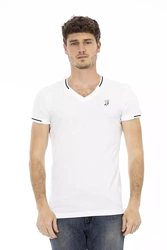  Trussardi Action White Cotton T-Shirt XL