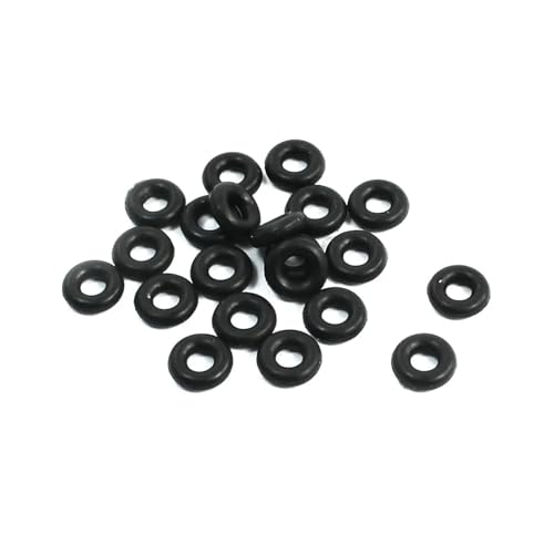 シーリングガスケット 20 ピース/ロット黒ゴム 5 ミリメートル × 2 ミリメートル × 1.5 ミリメートルオイルシール O リングガスケットワッシャーワークショップガレージや配管サービス シーリングガスケット