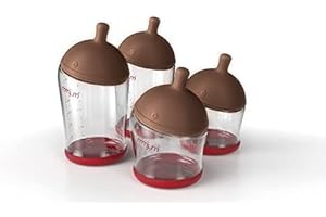 Emualit 2-Pack Anti-Colic Baby Bottle Set for Newborns