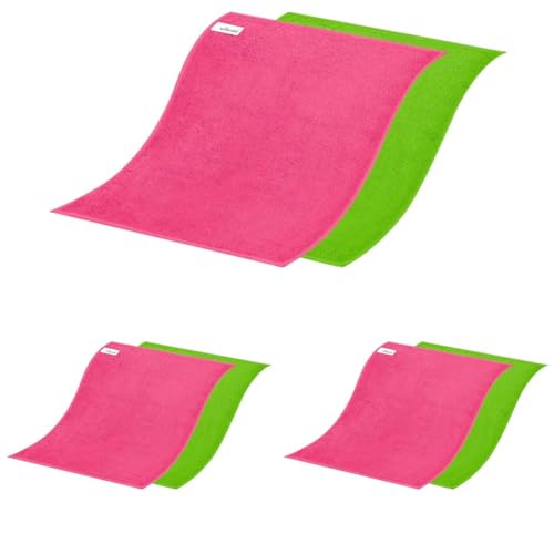 Vileda Mikrofaser Duo Bodentuch Colors, 6er Pack