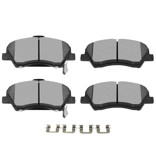 Image of SCITOO D2190 Ceramic Brake Pads Sets Front w /Hardware Replacement For Hyundai For Accent 2018-2022,For Kia For Rio 2018-2022
