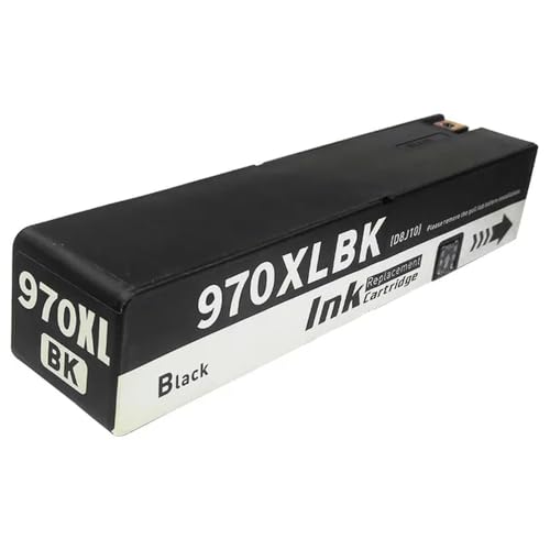 Cartouche 970XL 971XL noire compatible avec imprimante Officejet Pro X451dw X476dw