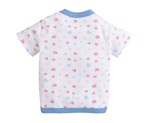 Image of Bumzee Front Open Half Sleeves T-Shirt for Baby