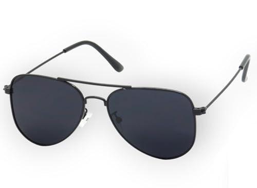 Óculos de Sol Aviador Clássico Unissex Polo London Club com lente FLAT proteção UV400 contém Case Co