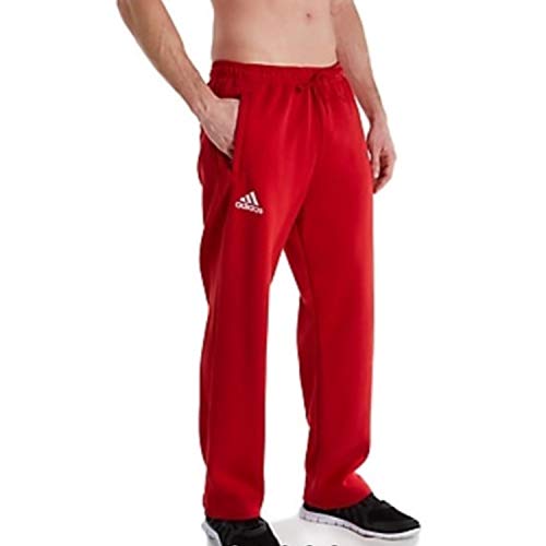 adidas Mens Tiro 19 Training Pant (Large, Power Red/White 1)