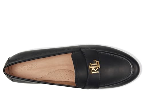 Image of Lauren Ralph Lauren Averi III Burnished Leather Loafer