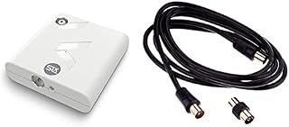 SLx Signal Booster Aerial Amplifier for TV/Digital Freeview With Integrated 4G Filter - 1Output