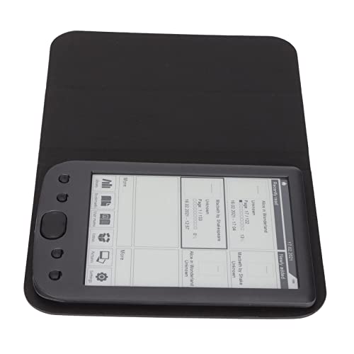 Evita el cansancio ocular con este lector de libros electrónicos HD de tinta portátil de 6" 5