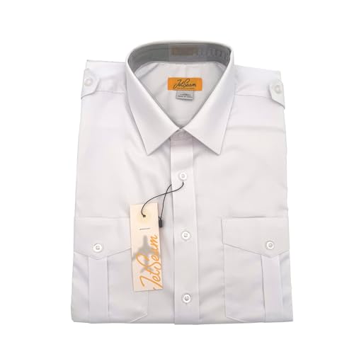 Men's Gold Label Modern Cut Short Sleeve Tall Pilot Shirt4