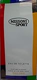  Rare MISSONI SPORT 100ml Eau de Toilette, VINTAGE splash 1th formula