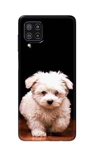 Image of PRINTFIDAA� Printed Hard Back Cover Case for Samsung Galaxy F22 4G | Samsung Galaxy M22 4G Back Cover (Puppy Dog) -2808