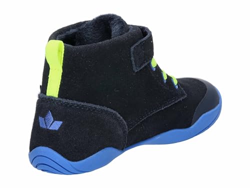 Lico Praslin High Barfußschuhe, Marine/Lemon, 38 EU