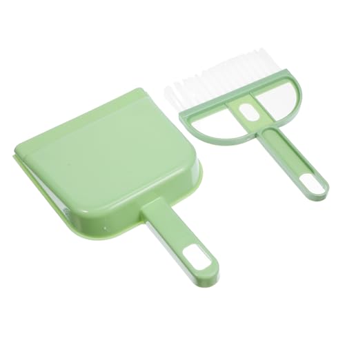 CIYODO Multi-use Small Broom Set Abs Material Pet Cage Cleaning Broom Dustpan Litter Box Sifting Scoop