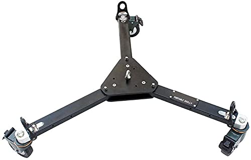 Image of FLYCITY Heavy Duty Aluminum Dolly Tripod Floor Spreader for Camera Crane Jib Stand Payload Upto 500KG /1100LBS (FC-PRT-D)