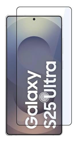 Image of HD (FingerPrint working) Tempered Glass Screen Protector Compatible for Samsung Galaxy S25 Ultra 5G with Edge to Edge coverage and Easy Installation kit