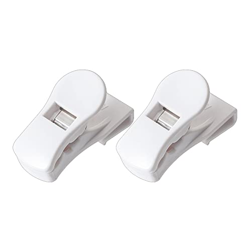 Qsvbeeqj abrazadera de separador de refrigerador, abrazaderas de almacenamiento para estantería, abrazadera de fijación para el hogar, cocina, restaurante, refrigerador, abrazadera