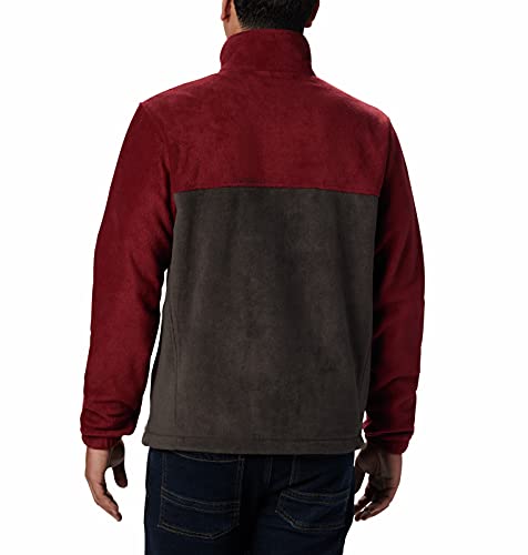Image of Columbia Men's Steens Mountain Full Zip 2.0, Soft Fleece with Classic Fit, red Jasper, Buffalo, XX-Large