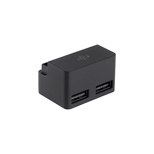 DJI Mavic Pro Adaptateur pour Batterie Externe - Adaptateur Batterie-Banque d'Alimentation Mavic, Batterie pour Drone Mavic Pro, Du Drone aux Appareils Mobiles - Noir