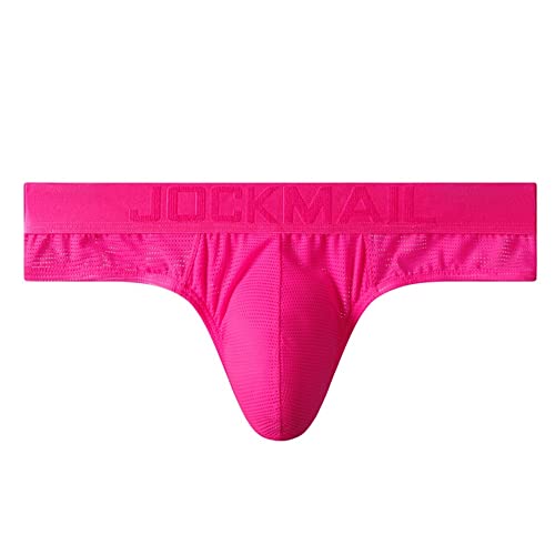 JOCKMAIL Jockstrap Athletic Supporters Bikini Underwear for Men Jock Strap Male Underwear for Gym Sport