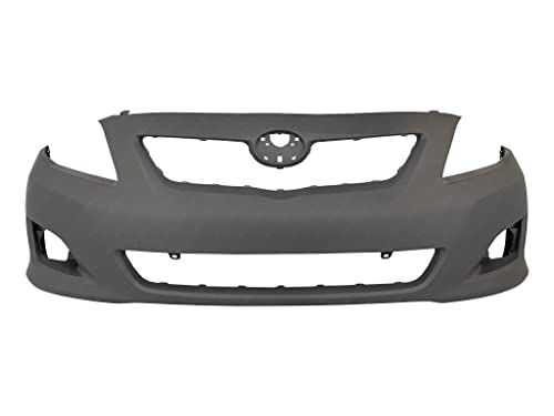 MBI AUTO - Painted To Match, Front Bumper Cover Fascia for 2009 2010 Toyota Corolla Sedan 09 10, TO1000343
