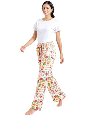 Image of Unisex Adults Holiday Themed Pajama Pants