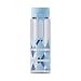 Bouteille Deau Sport Bouteille Fitness Sport Tasse d'eau Léger Bouteille d'eau Ballon d'eau Gourdes Fuite Preuve Sport Flacon Blue,10oz