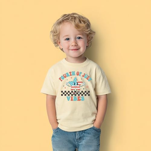 Image of Boys Constitution Day 250 Anniversary USA Shirt Independence Shirt 3-8T | for Kids Boys Girls Toddlers 3T-8T, 4th of July Dinos Flag Patriotic Tee, Independence Day