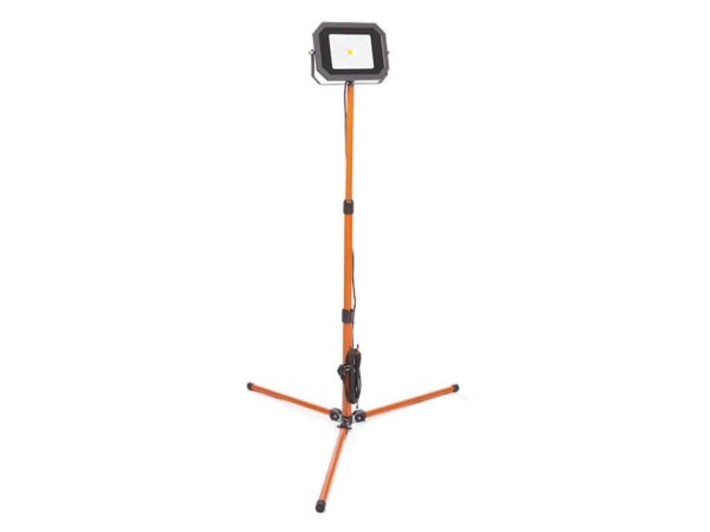 Proyector portátil led sobre trípode – 50 w – 4000 k – cable de 5 m