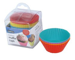 Eddingtons - Juego de 24 moldes de Silicona para Magdalenas