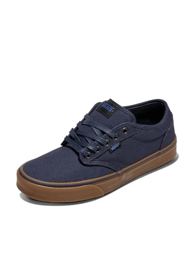 Vans Men's Atwood Shoe | Low-Top Fashion Sneakers for Work, Walking & Casual Everyday Wear, Navy Gum, 15