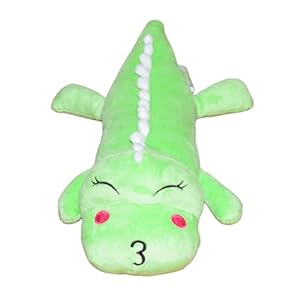 SniffrCrocodile Whale Toys for Dogs|Squeaky Toy|Non-Toxic,Soft,Stuffed Interactive|Squeaker Inside|Super & Durable|Machine Washable|Small to Medium & Large|Enhanced Durability|for All Breeds|Chew Tug