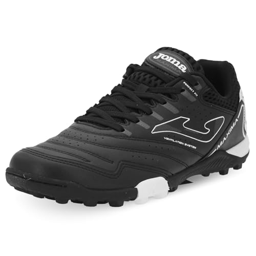 Joma Maxima 2501 TF MAXS2501TF Men's Turf Shoes Black/White
