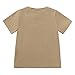 Baby Solid Color Short Sleeve Basic T Shirt Toddler Boys Girls Kids Summer Shirts Base Top Undershirts Clothes (Khaki, 3-4 Years)