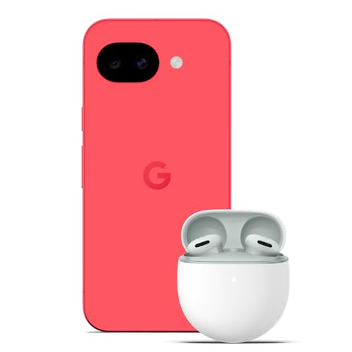 Google Pixel 10a (256GB,Berry,sub6,EMEA)+Pixel Buds A-Series (2025), Fog, EMEA