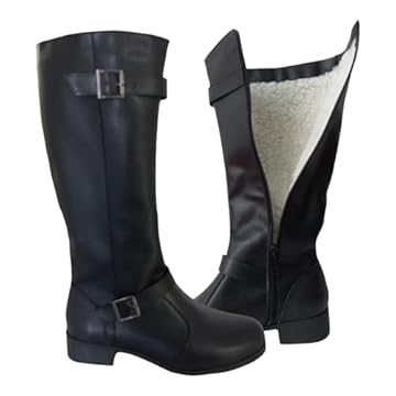 BOTA DE COURO CANO LONGO FORRADA COM LÃ LA HOYA 917 (BT917, BR, Adulto, Numérico, 37)