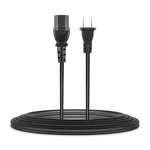 Jantoy UL Listed 6.6ft AC Power Cord Cable Compatible with Definitive Technology BP-8020ST BP-8040ST SuperTower