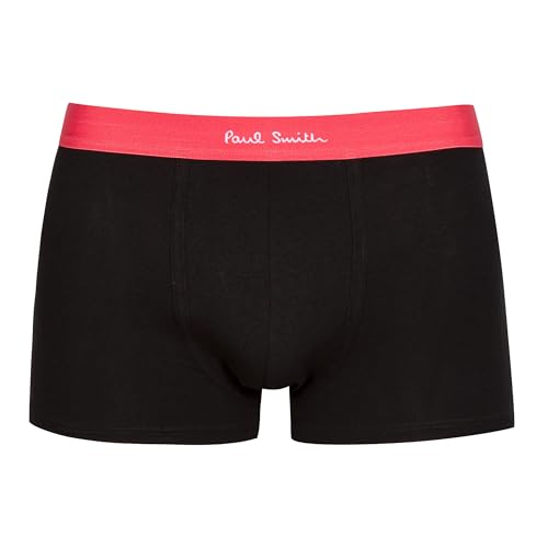 Paul Smith Men's Black 'Artist Stripe' Organic-Cotton Boxer Briefs Five Pack4