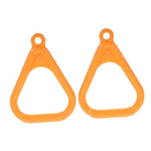 Anillas triangulares de gimnasia KOMBIUDA 2 piezas naranja