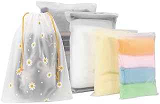 Travel Storage Bags Organiser, BENUAN Reusable Saving Space Plastic Ziplock Seal Clothes Bag Waterproof Luggage Organiser Frosted Bag