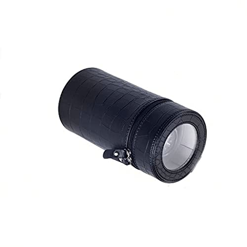Remontoirs automatiques pour montres en cuir PU boite ronde portable