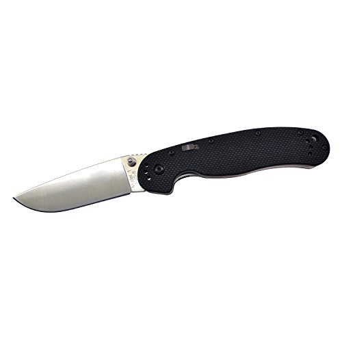 Faca dobrável Ontario Knife 8870 RAT1A SP, preto